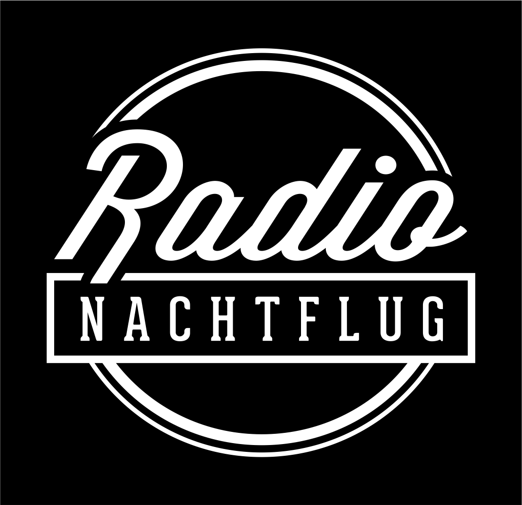 radio nachtflug logo one object black background